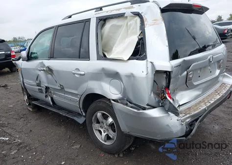 2006 Honda Pilot Ex-L from USA, damaged, VIN 5FNYF18626B005923